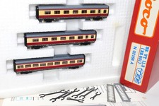 Roco N 23006 TEE-Ergänzungswagen-Set "Helvetia" der DB "Innenbel." - TOP + OVP
