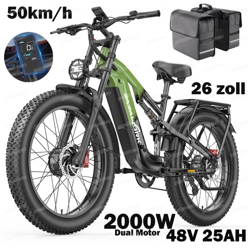 Dual motor 2000w bike - motor, e-bike