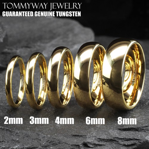Tungsten carbide 14k gold - tungsten,