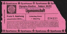 Ticket | 1980/81 | Hertha BSC