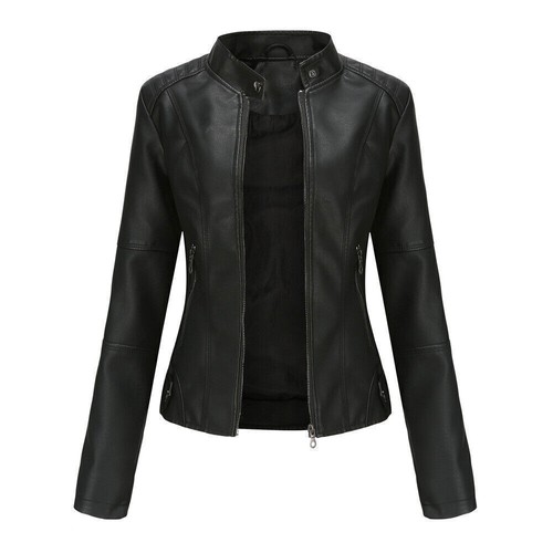 Damen kunstlederjacke - damen,