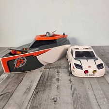 Playmobil Top Agents Spy Team Konvolut schwimmendes Turbomaschiff 70002 & Auto 4876