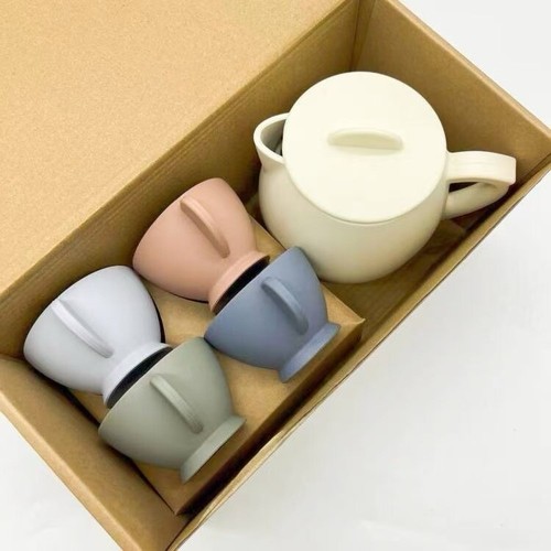 Silikon kinder teetassen set - set,