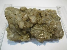 S192 Calcit Kanonenspat große Handstufe 18x10x4cm 720g Herborn Seelbach LDK rar