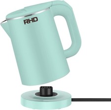 Elektrische Wasserkocher 0,8 L kochendes Wasser Edelstahl Reisekessel #Y67-718