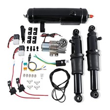 Luftfederung Stossdämpfer Air Ride für Harley Davidson Touring 94-22 m. Tank C-W