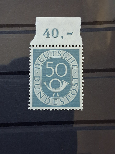 Brd 1951 posthorn nummer 134 - brd,