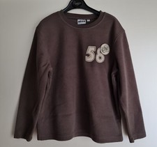 Fleece Shirt, Fleece-Pullover, Größe 152, braun, alive