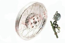 Vorderrad Felge + 7'' Komplett Hub Trommel Poliert Für Royal Enfield BSA