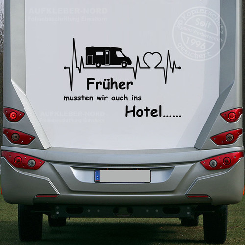 Herzschlag wohnmobil 110cm - herzschlag,