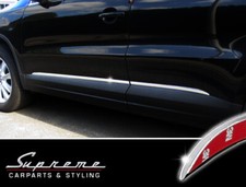 3M Chrom Zierleisten Tuning Türleisten 4 Stk für für VW Tiguan 5N 5N2