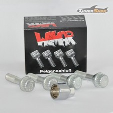 Felgenschloss Kegelbund M12x1,5 38mm für BMW Citroën Dacia Fiat Ford