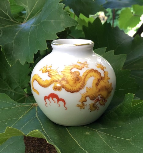 Handbemaltes porzellan vase - handbemaltes,
