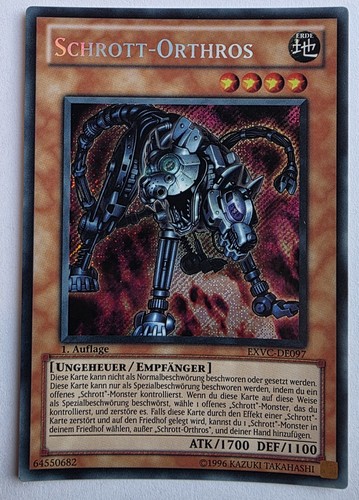 Schrott orthros - yu-gi-oh!, schrott-orthros