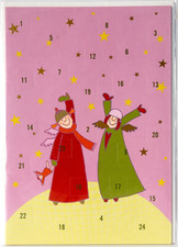 Adventskalender Karte