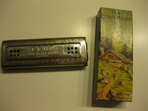 Alte hohner echo mundharmonika - hohner,