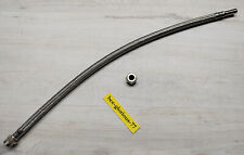 1x WÜRTH Panzerschlauch 500mm Flexschlauch Edelstahl 3/8"  10mm Stutzen Quetsch