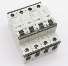 2x Sicherungsautomat SIEMENS 5SY6210-7 Leitungsschutzschalter C10 10A 6kA 2polig