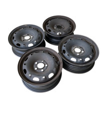 4 x original VW Stahlfelge 6Jx14H2 schwarz