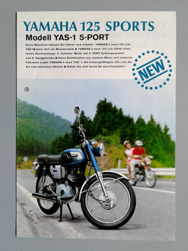 Yamaha 125 sports prospekt - 125,