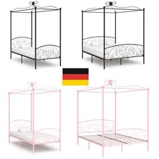 Metallbett Himmelbett Bettgestell Bett Schlafzimmer Metall Einzelbett Doppelbett