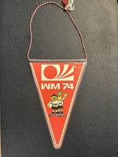 WM Wimpel 1974 Tip Tap