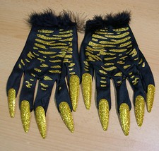 Halloween  Handschuhe schwarz