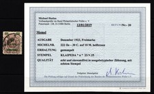 Memel 222 IIe gestempelt mit