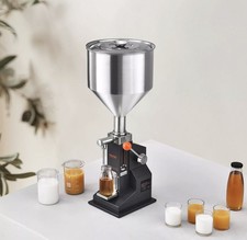 VEVOR Manuelle Flüssigkeitsfüllmaschine A03 Öl Flüssigkeit Paste Flaschenfüller 5-50ml