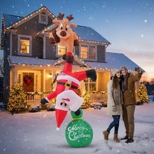 Weihnachtsdeko Aufblasbar