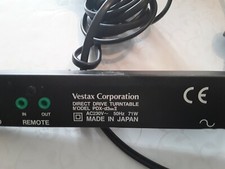 VESTAX PDX - D3 MK 2  Anschlussleiste