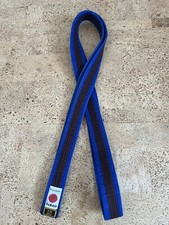 Danrho Kampfsport Gürtel Budogürtel Judogürtel Kickboxen Teakwondo Blau Braun
