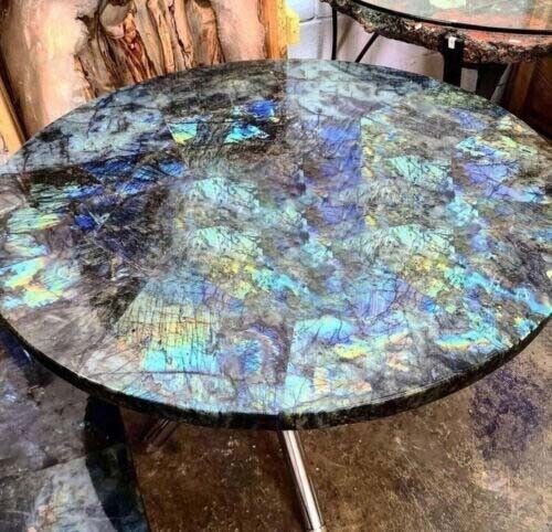Labradorit steine table - labradorit,