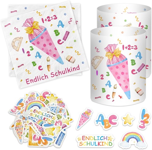 Einschulung deko set - set, 20