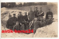 Foto Soldat Feldgrau Frontkämpfer Minenwerfer Mörser Artillerie Granaten #205
