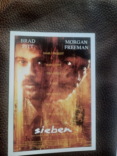 Sieben 1995 cinema karte - sieben,