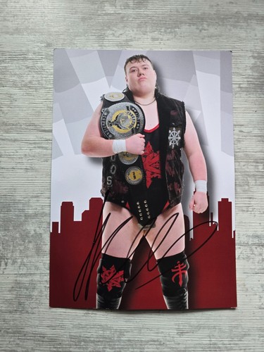 Wwe mason rook autogramm - rook,