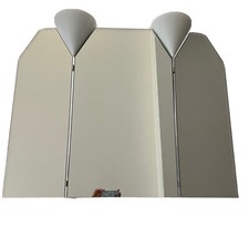 Hochwertiger Bad Kristallglas SPIEGEL  Beleuchtung 