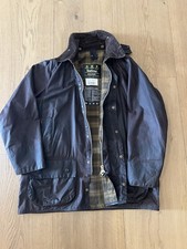Barbour Beaufort C44/112 Wax Jacket Dunkelbraun