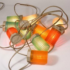 DDR Partybeleuchtung 10teilig Außenbeleuchtung Lichterkette funktionsfähig