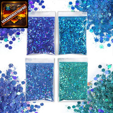 200G Glitzer Zum Basteln, Blau