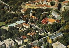 AK München Bogenhausen Luftaufnahme Möhlstrasse St. Georg 1970er Palottiner