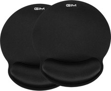 GIM Mauspad Gelkissen Mousepad mit Handauflage Ergonomisches Mauspad Tastatur