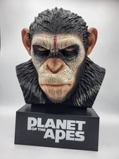 PLANET DER AFFEN CAESAR'S PRIMAL WARRIOR COLLECTION 8 Film Blu-Ray Box Kopf 3D