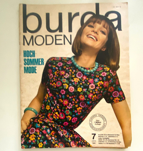 Burda moden juli 1965 7 - nr.,
