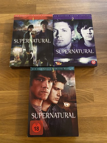 Supernatural dvd boxen - 1-3,