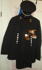 DDR Bergmannsuniform Bergbau  Jacke Gr. 50 Uniform Bergmann Hose Gr. 52