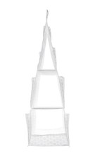 IKEA "PLURING" Hängeaufbewahrung weiß, 30 x 30 x 96 cm