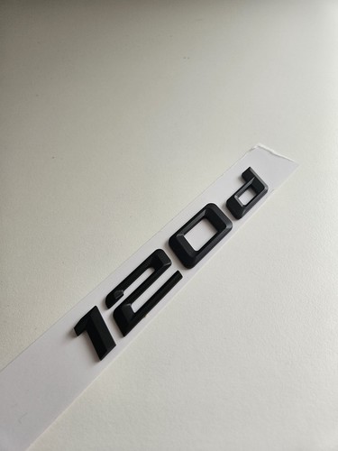 120d emblem schwarz - emblem,