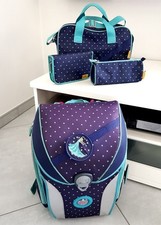 3 tlg. DerDieDas Schulranzen ErgoFlex MAX PRINCESS Tornister gepostert, top